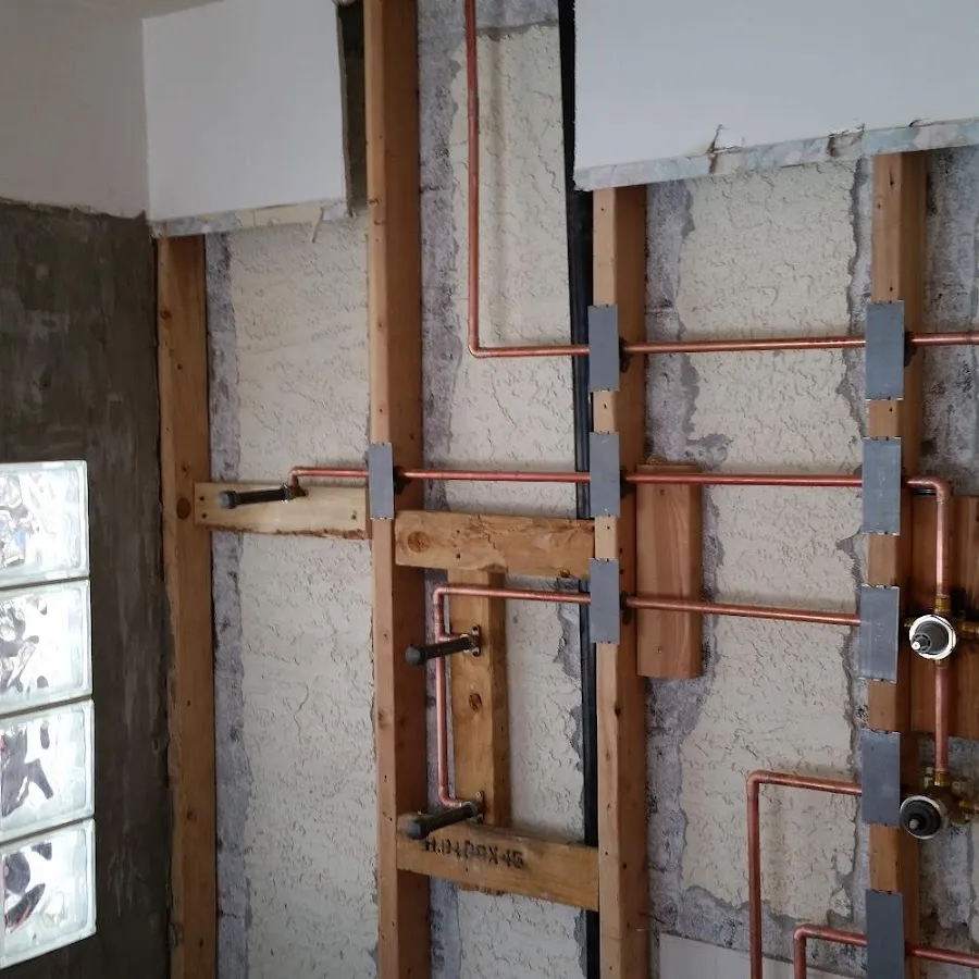 Copper pipe installation for Burst Pipe Repair in Lewiston